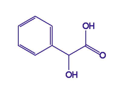 mandelic acid molecular structure