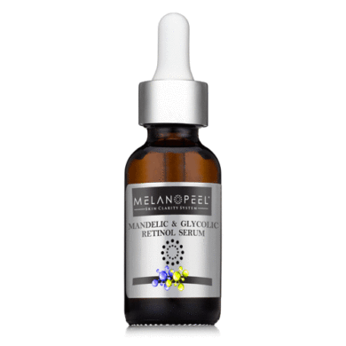 melanopeel mandelic glycolic acid serum